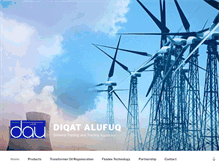 Tablet Screenshot of dau-co.com